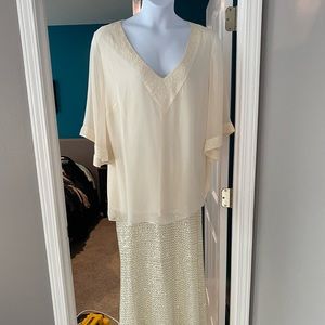 Two piece dress outfit